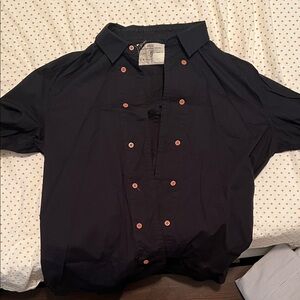 Diesel - Men's Black Button-Up Shirt